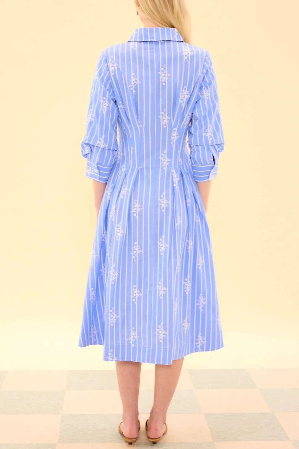 Cameron Dress in Light Blue