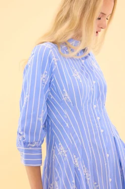 Cameron Dress in Light Blue