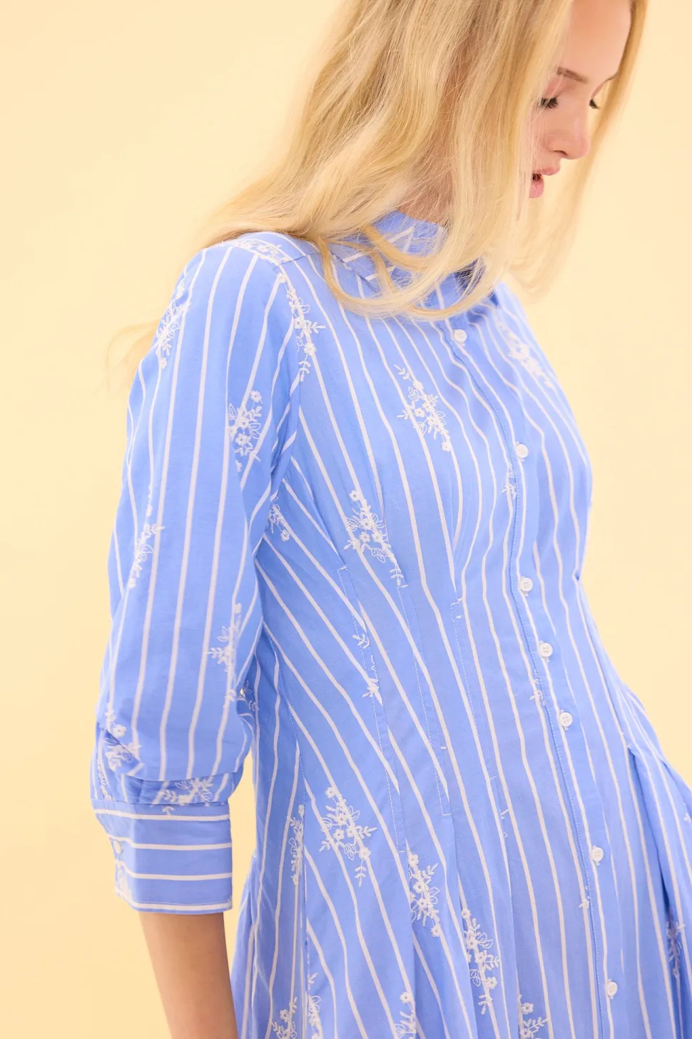 Cameron Dress in Light Blue