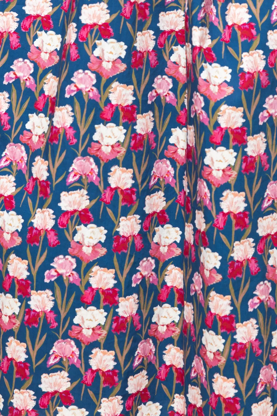 Carly Dress in Navy Pressed Petals