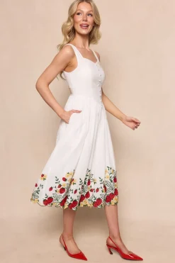 Clarissa Dress in Strawberry