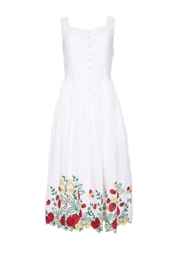 Clarissa Dress in Strawberry
