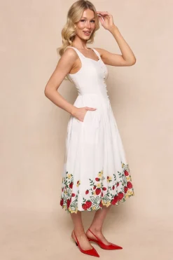 Clarissa Dress in Strawberry