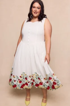 Clarissa Dress in Strawberry