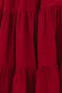 Cordelia Dress in Burgundy