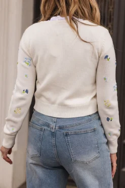 Della Sweater in Cream
