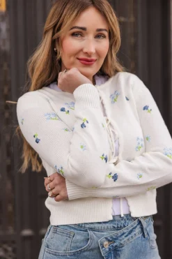 Della Sweater in Cream