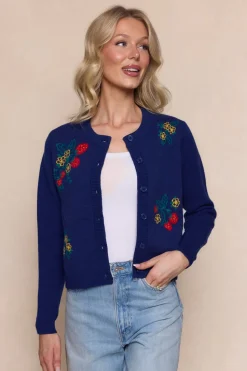 Delphi Sweater in Strawberry Print