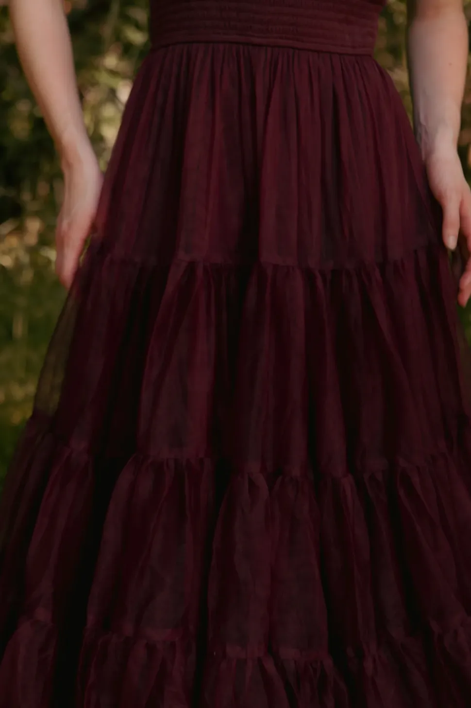 Destiny Dress in Burgundy