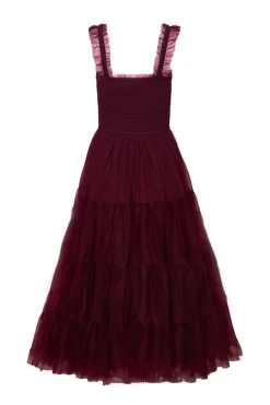 Destiny Dress in Burgundy