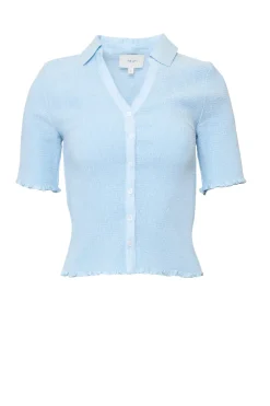 Elysia Top in Light Blue