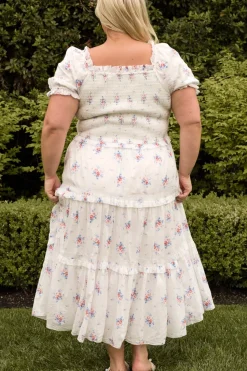 Emily Dress in Heritage Soft Ditsy Floral