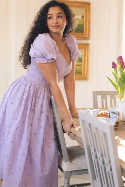 Emmi Dress in Lilac