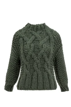 Erica Sweater in Emerald