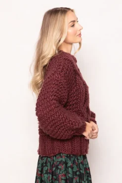 Erica Sweater in Raisin