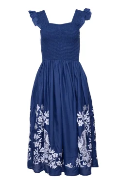 Finch Dress in Blue