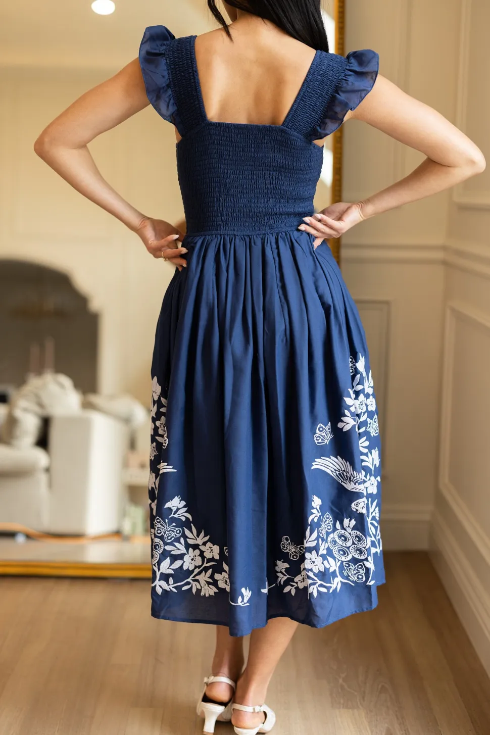 Finch Dress in Blue
