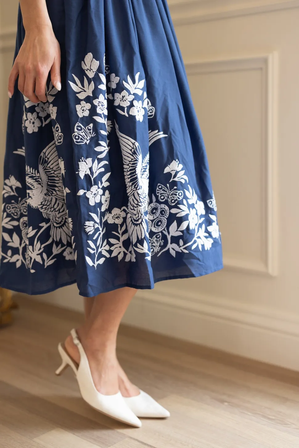 Finch Dress in Blue