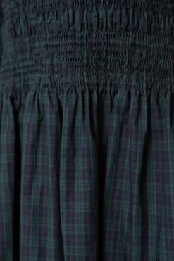Finley Dress in Twilight Pine Plaid