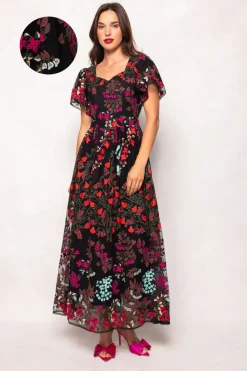 Flora Dress in Moonlit Blossom