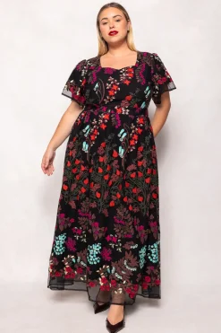 Flora Dress in Moonlit Blossom