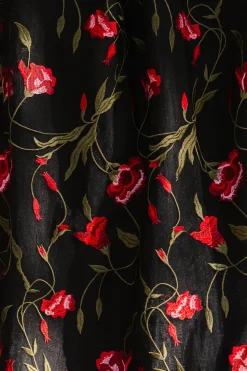 Flora Dress in Romantic Roses