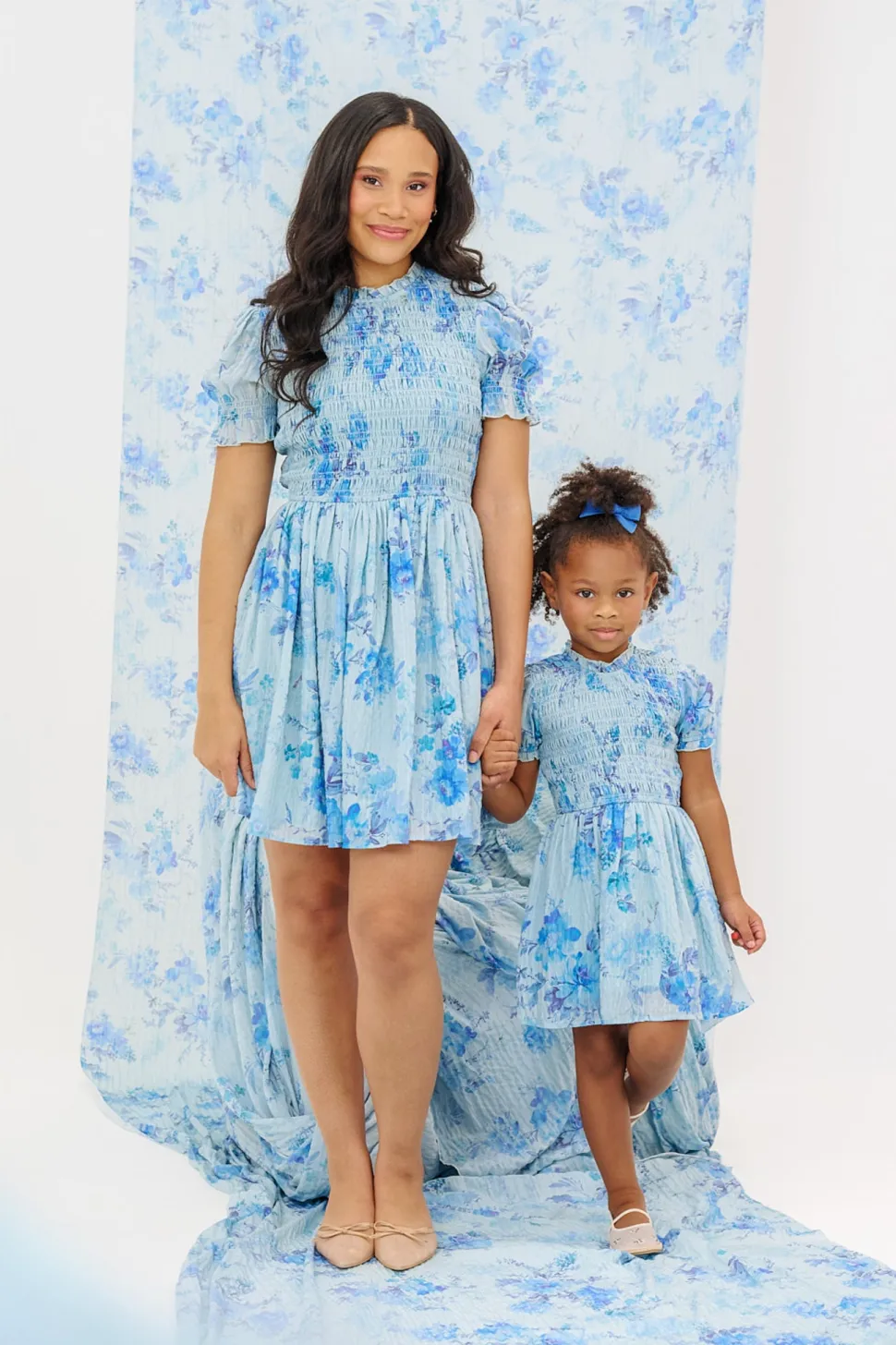 Flynn Dress in Aquarelle Fleur