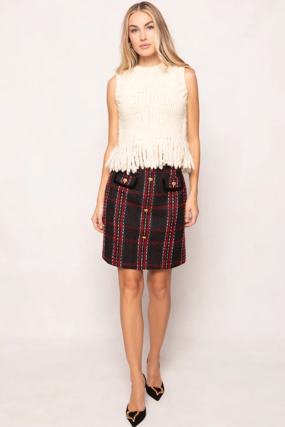 Gia Sweater in Cream