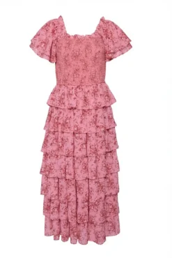 Grace Dress in Desert Heritage Rose