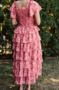 Grace Dress in Desert Heritage Rose