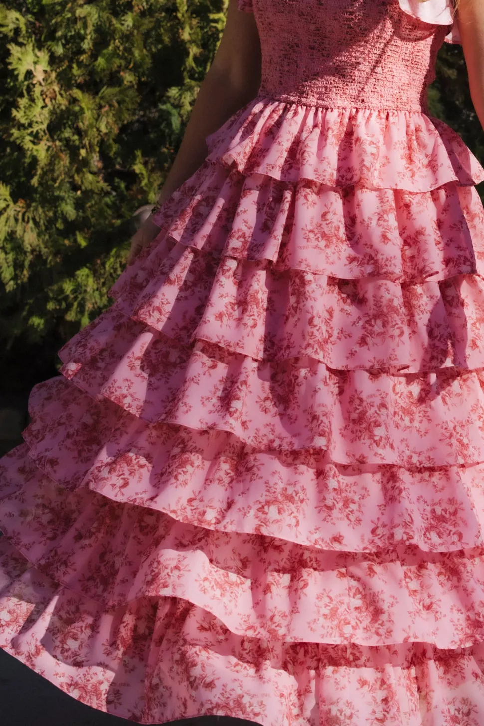 Grace Dress in Desert Heritage Rose