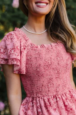 Grace Dress in Desert Heritage Rose