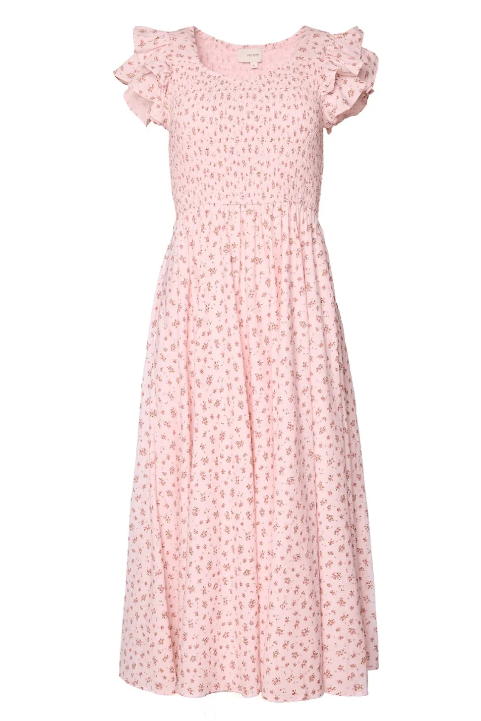 Hattie Dress in Madeline Pink