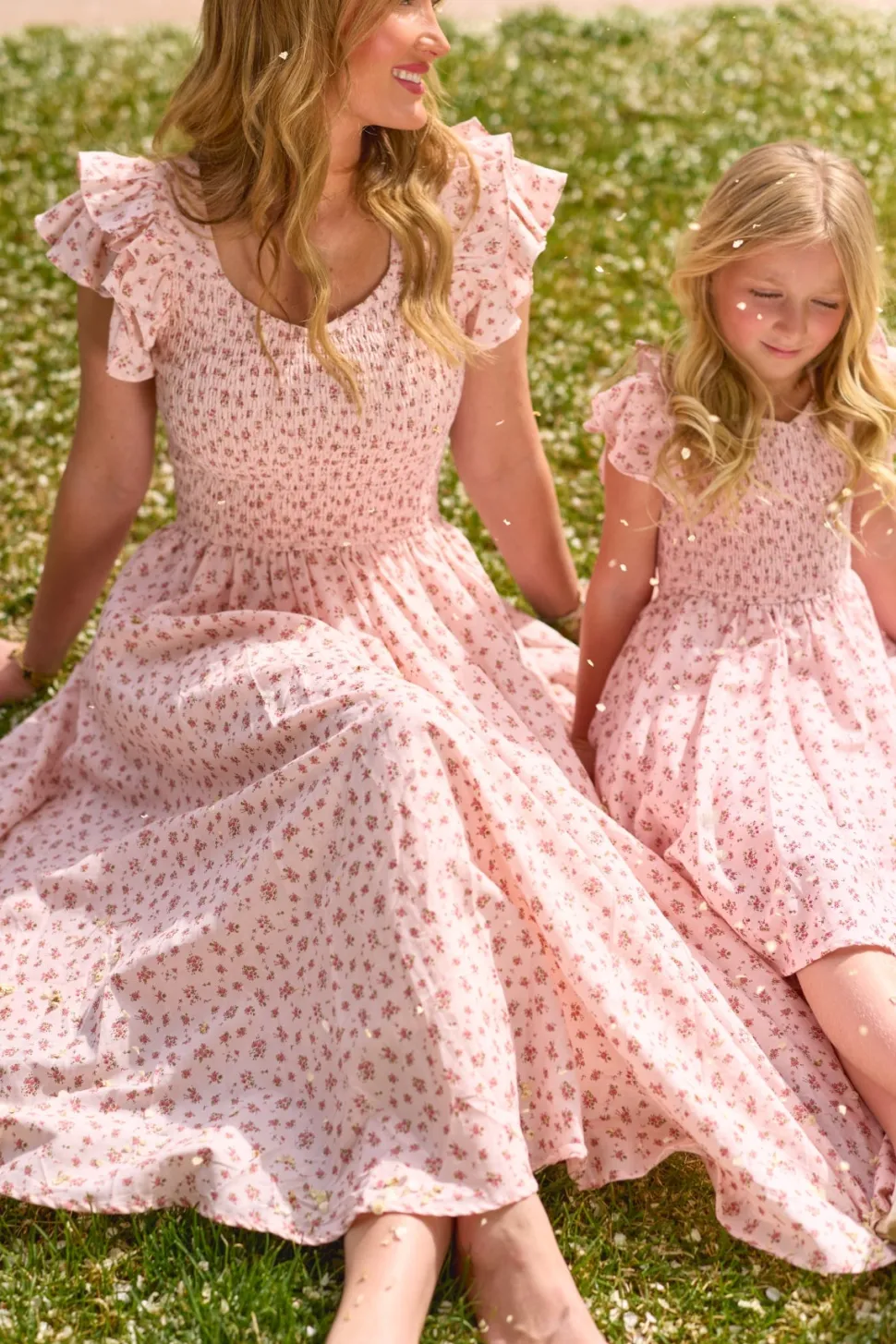 Hattie Dress in Madeline Pink