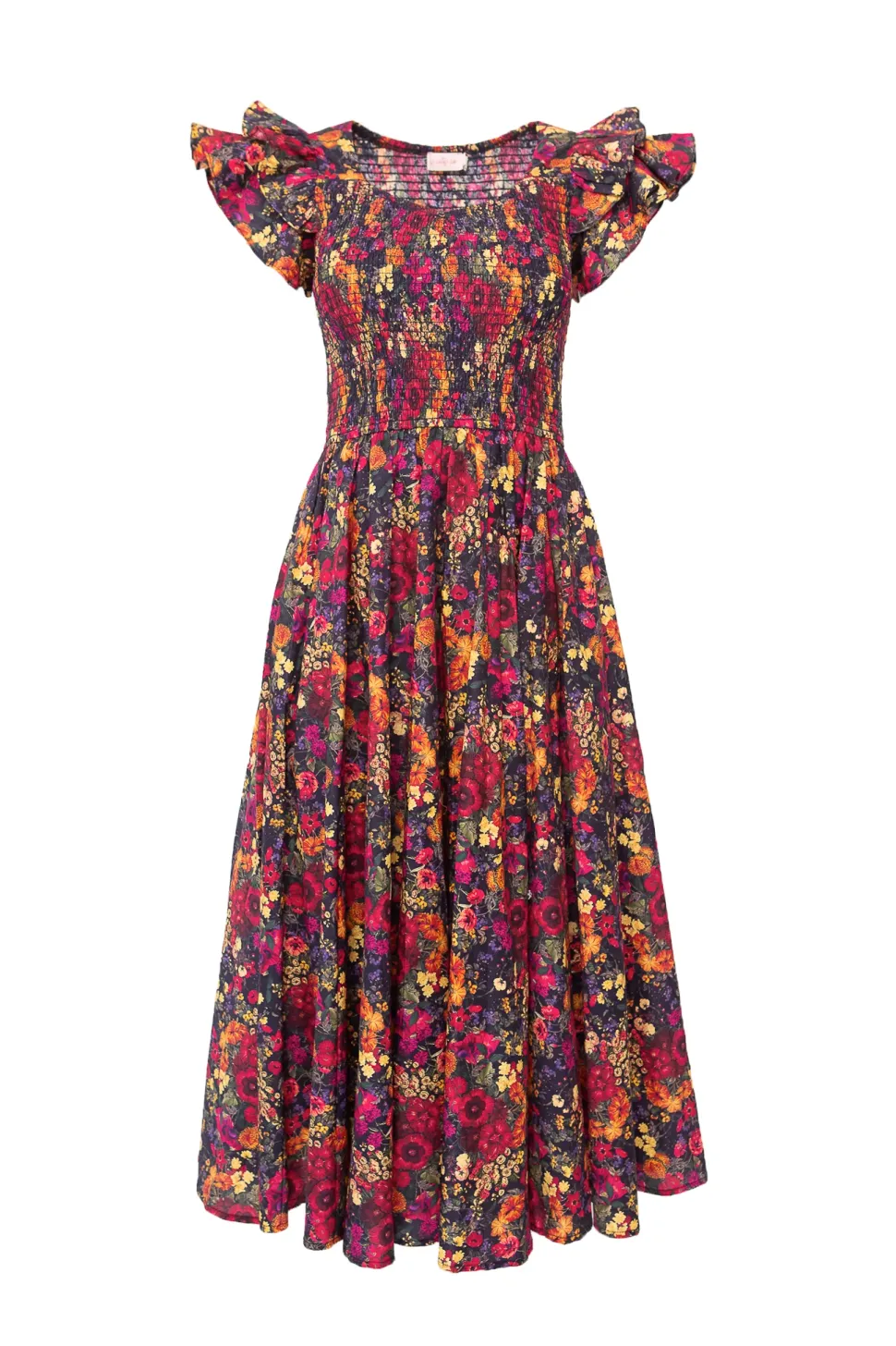 Hattie Dress in Night Garden