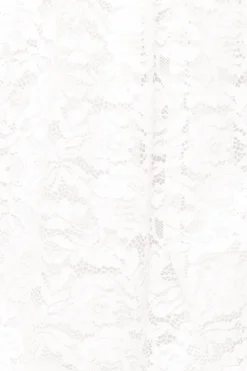 Hattie Dress in White Lace
