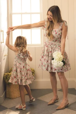 Helene Dress in Vibrant Chintz