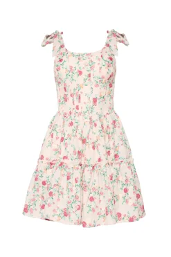 Helene Dress in Vibrant Chintz