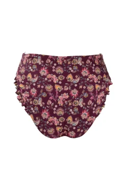 High Waist Ruffle Bottom in Stephanie Floral