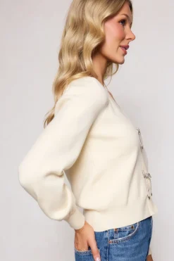Illyria Sweater in Cream