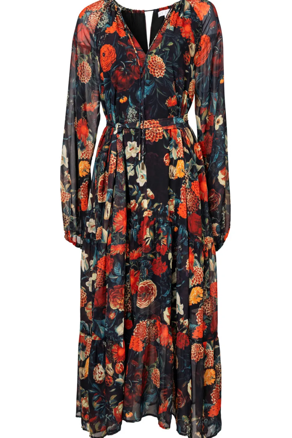 Imogen Dress in Moody Floral