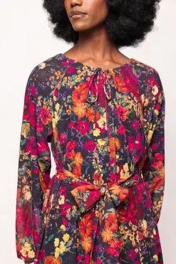 Imogen Dress in Night Garden
