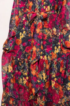 Imogen Dress in Night Garden