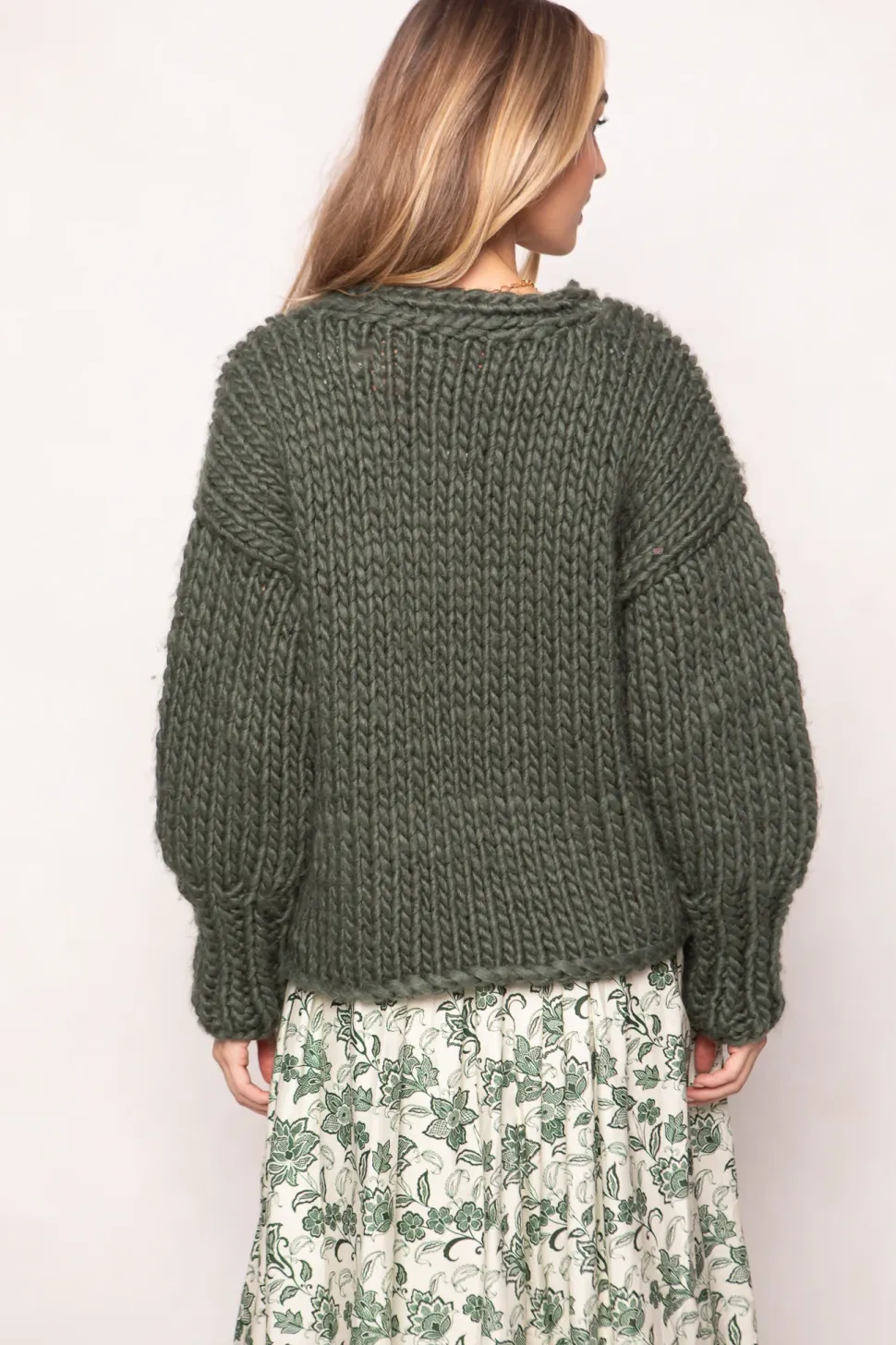 Ines Sweater in Green