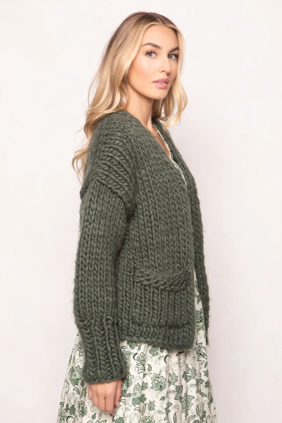 Ines Sweater in Green