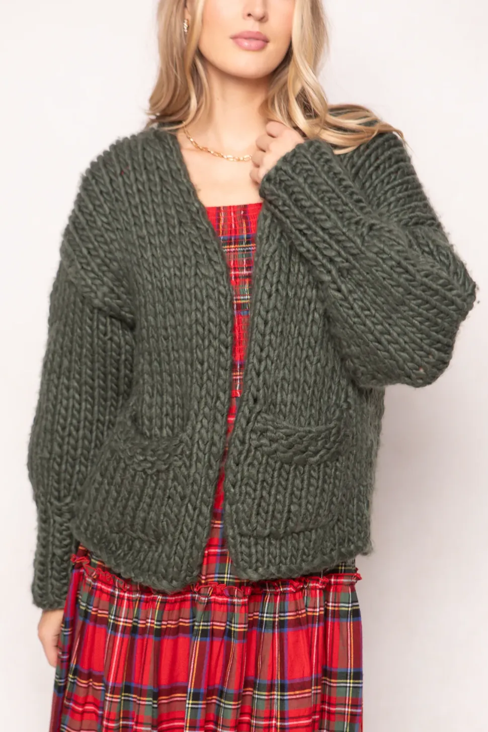 Ines Sweater in Green