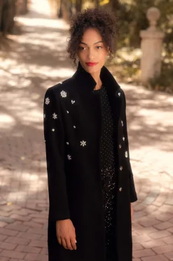 Jacqueline Coat in Black