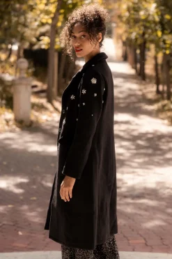 Jacqueline Coat in Black