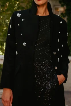 Jacqueline Coat in Black