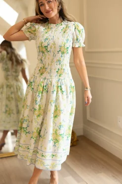 Jennifer Dress in Garden Tea Party Floral